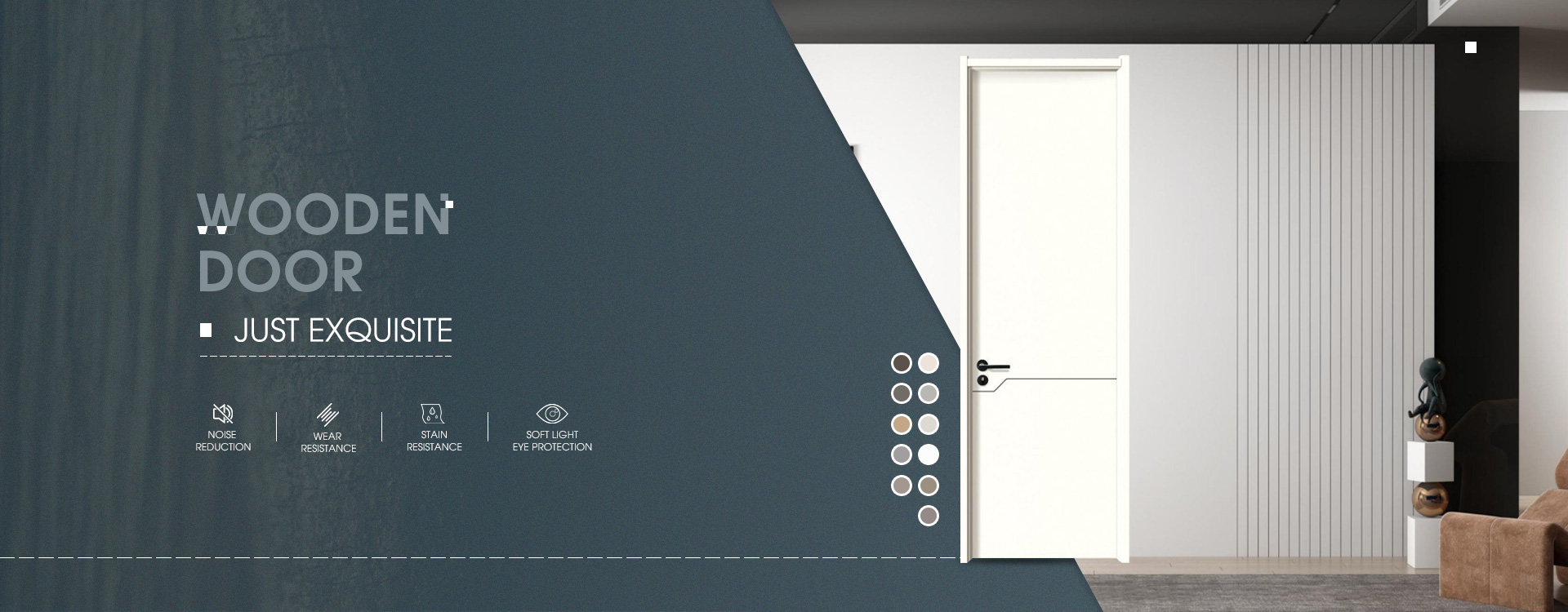 China Stain Grade Veneer Flush Wood Door Supplier